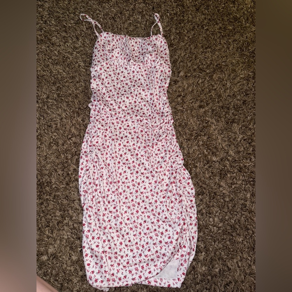 Floral Mini Dress - Pink